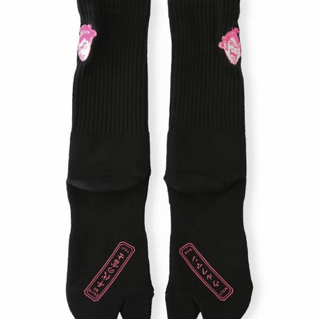 千代の富士×ウルフマン  art socks(刺繍）