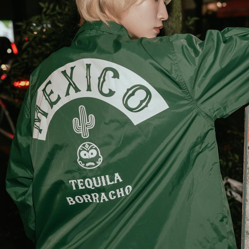 NONBEE “テキーラシュカル” COACH JAKET green NONBEE “テキーラシュ NONBEE “テキーラシュカル” COACH JAKET green NONBEE “テキーラシュ