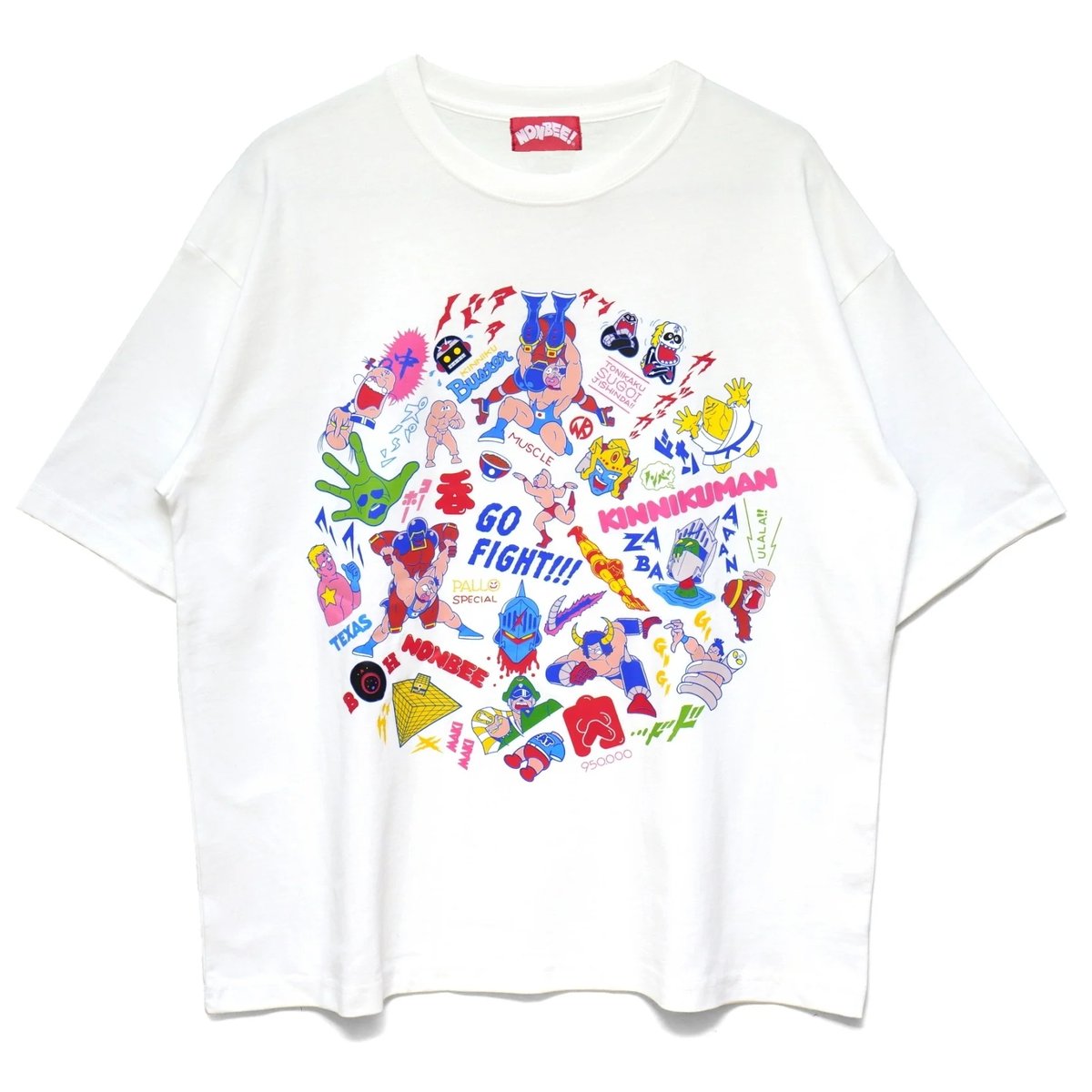 キン肉マン アロハシャツ NONBEE プロレス L トップス - トップス
