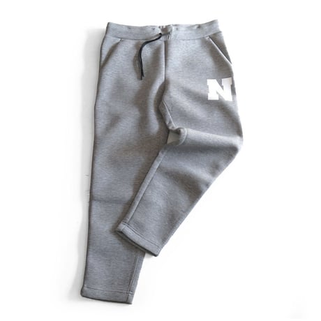NONBEE BONDING  “N” SWEAT PANTS grey
