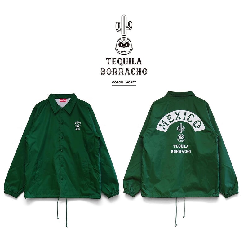 NONBEE “テキーラシュカル” COACH JAKET green NONBEE “テキーラシュカル” COACH JAKET green