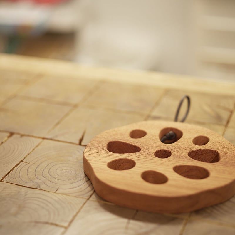 レンコン鍋敷き | コシェルカフェ