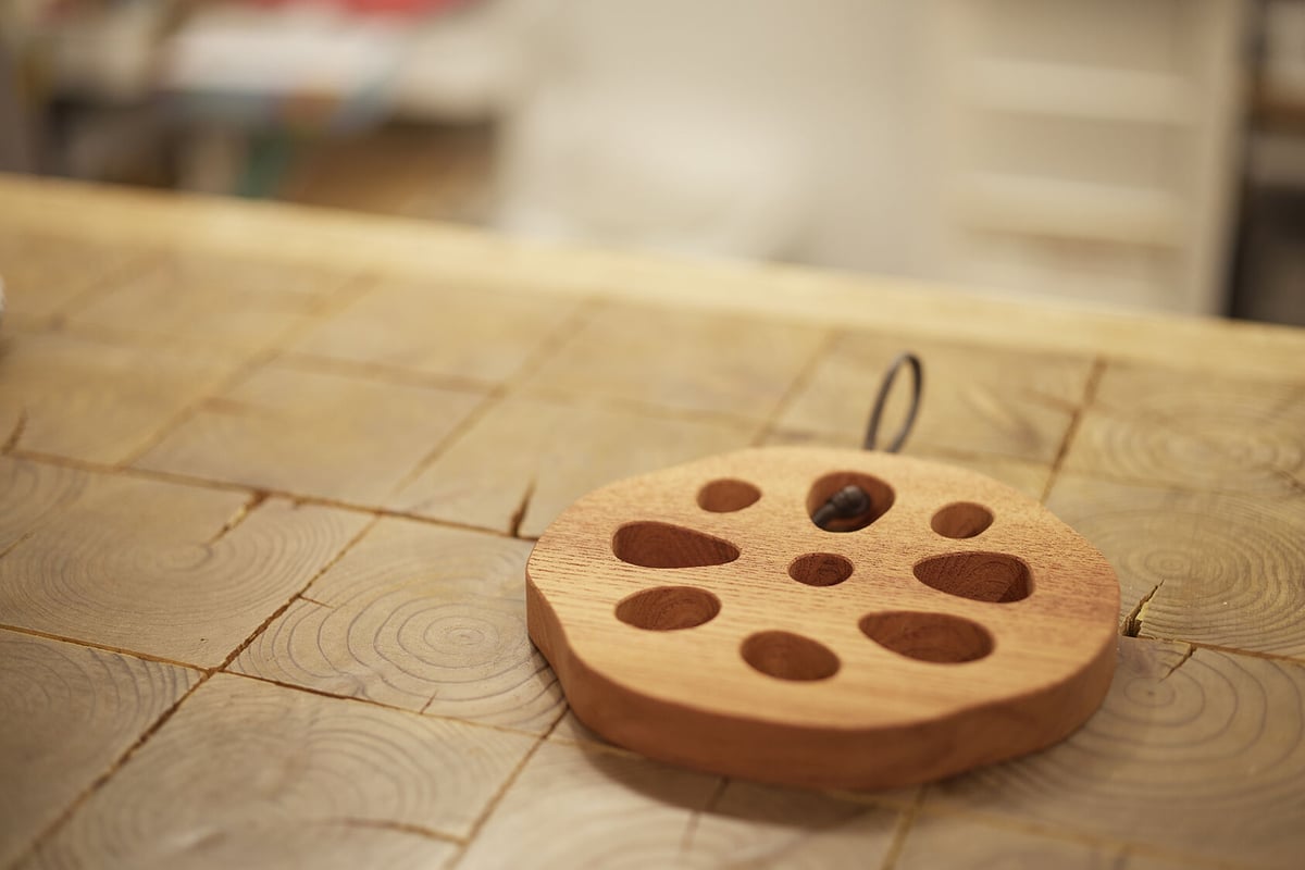 レンコン鍋敷き | コシェルカフェ