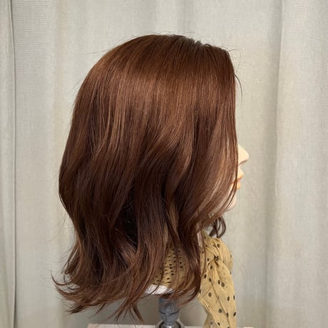 ネット限定販売！バージン毛100％ゴールドブラウン