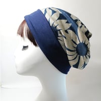 3way 肌に優しいケア帽子　一つで2つのデザインが楽しめるリバーシブルタイプ