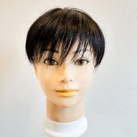 ネット限定！メンズ用部分ウィッグ　人毛100%