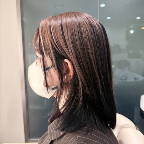 分け目用ヘアピース