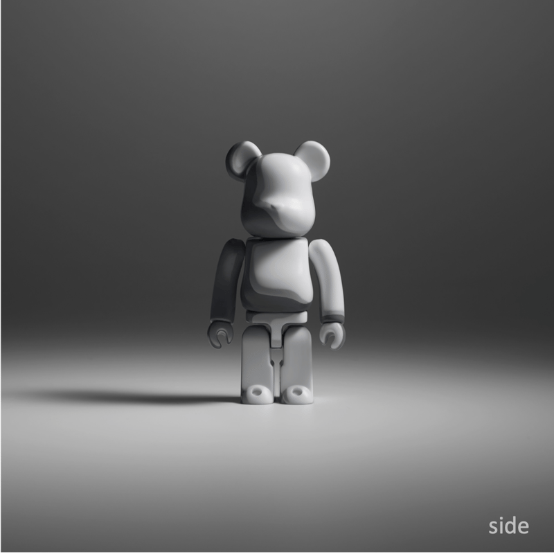 その他 MEDICOM TOY - BE@RBRICK SHADOW MOON Sorayama Black Shadow Moon (SF) - Bearbrick Series 42 by