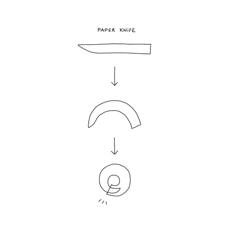 nautilus paper-knife