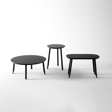 ballerina / low table 50 black (build to order)