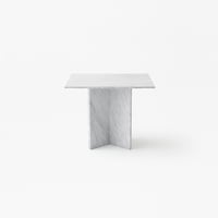 split / square table white (build to order)