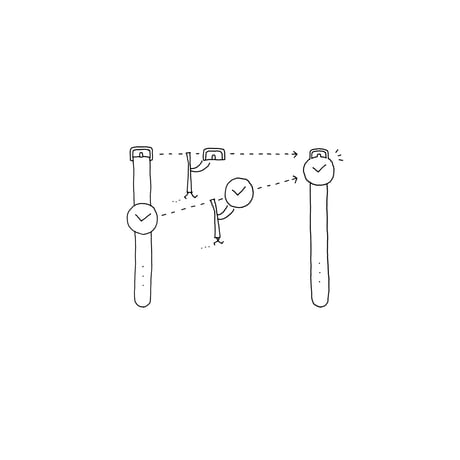 buckle / wrist watch