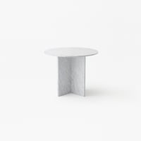 split / round table white (build to order)