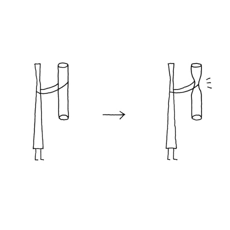 press lamp / floor small