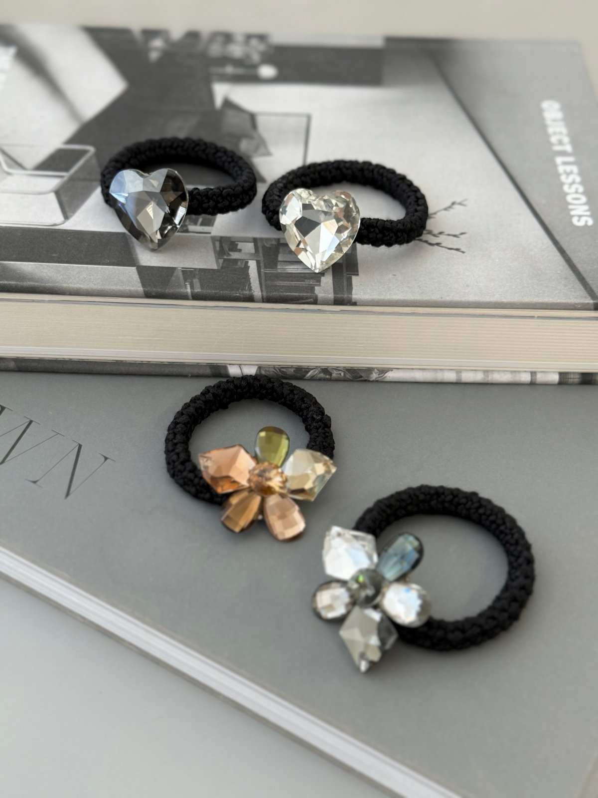 bijou motif hair tie | decollte_accessory