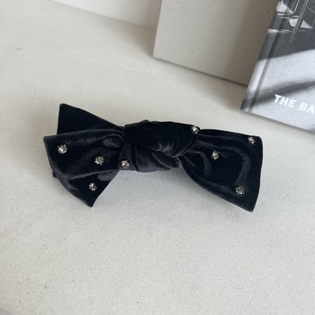 velvet bijou ribbon clip series