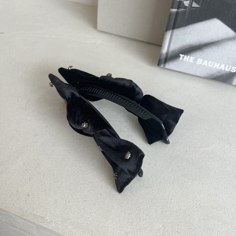 velvet bijou ribbon clip series