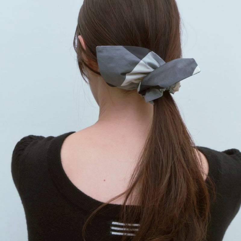 angle ribbon chouchou | decollte_accessory