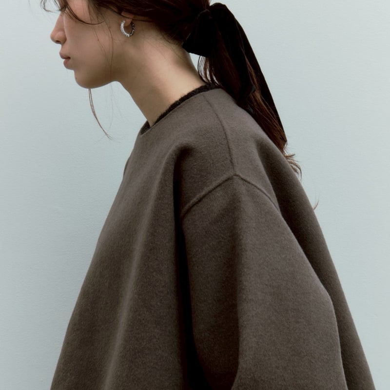wool river poncho | decollte_accessory