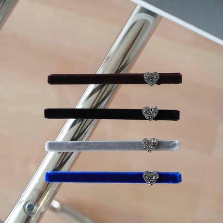 velvet line hair clip