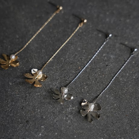 thin flower YURA pierce