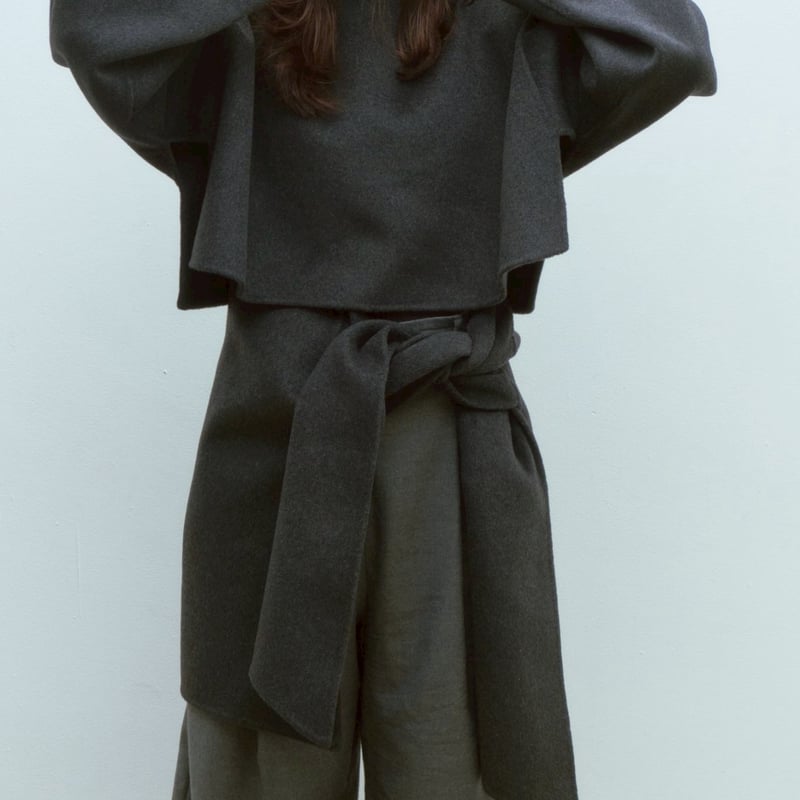 decollte_accessory デコルテアクセサリー　ポンチョ wool river poncho | decollte_accessory