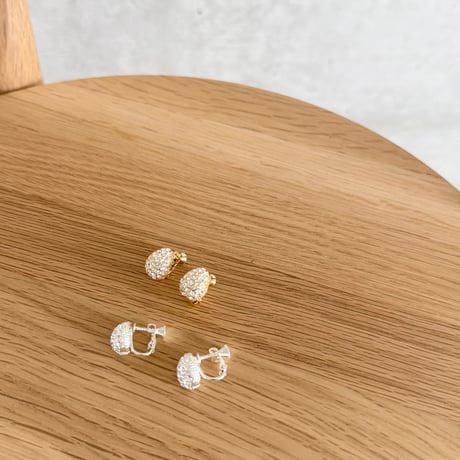 crystal drop earring