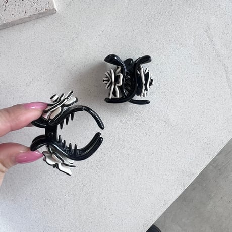 double rose mini clip