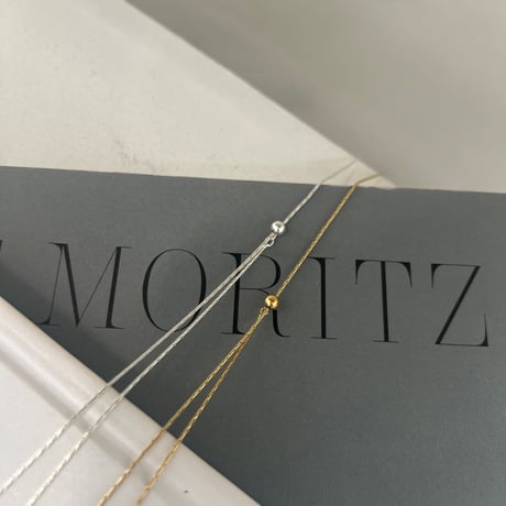 one ball necklace【silver925】