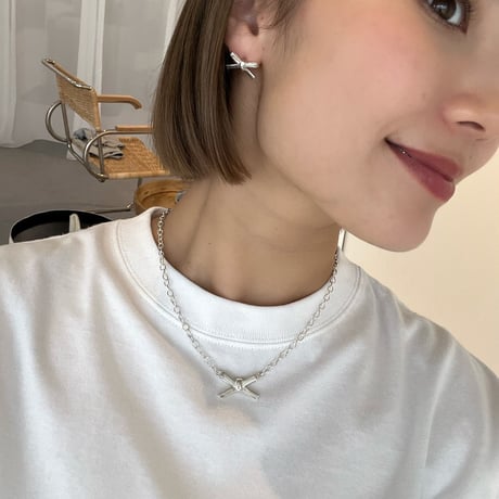smart ribbon pierce【silver925】