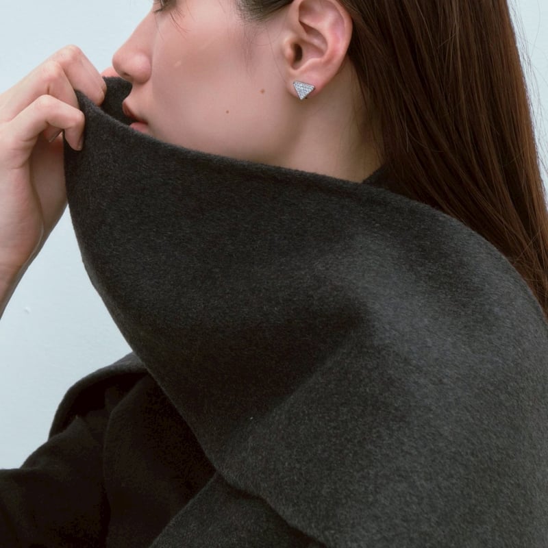 wool river stole | decollte_accessory