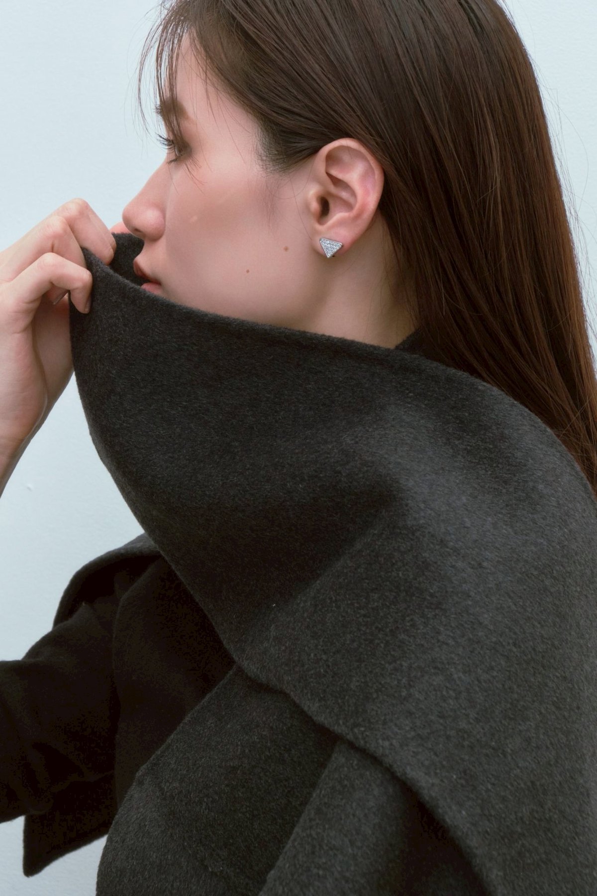 wool river stole | decollte_accessory