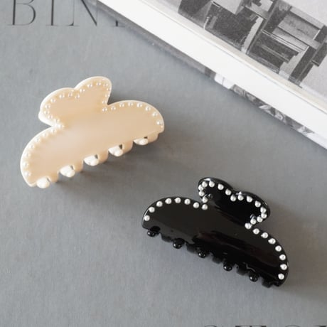 pearl line hair clip