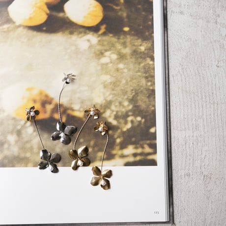 3way flower pierce/earring