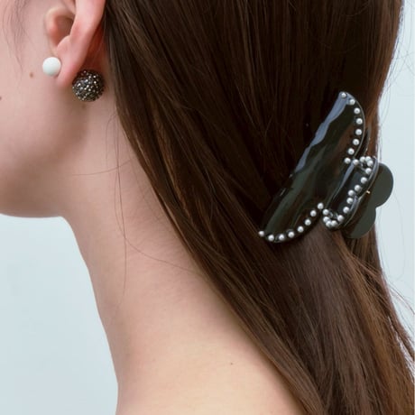 pearl line hair clip