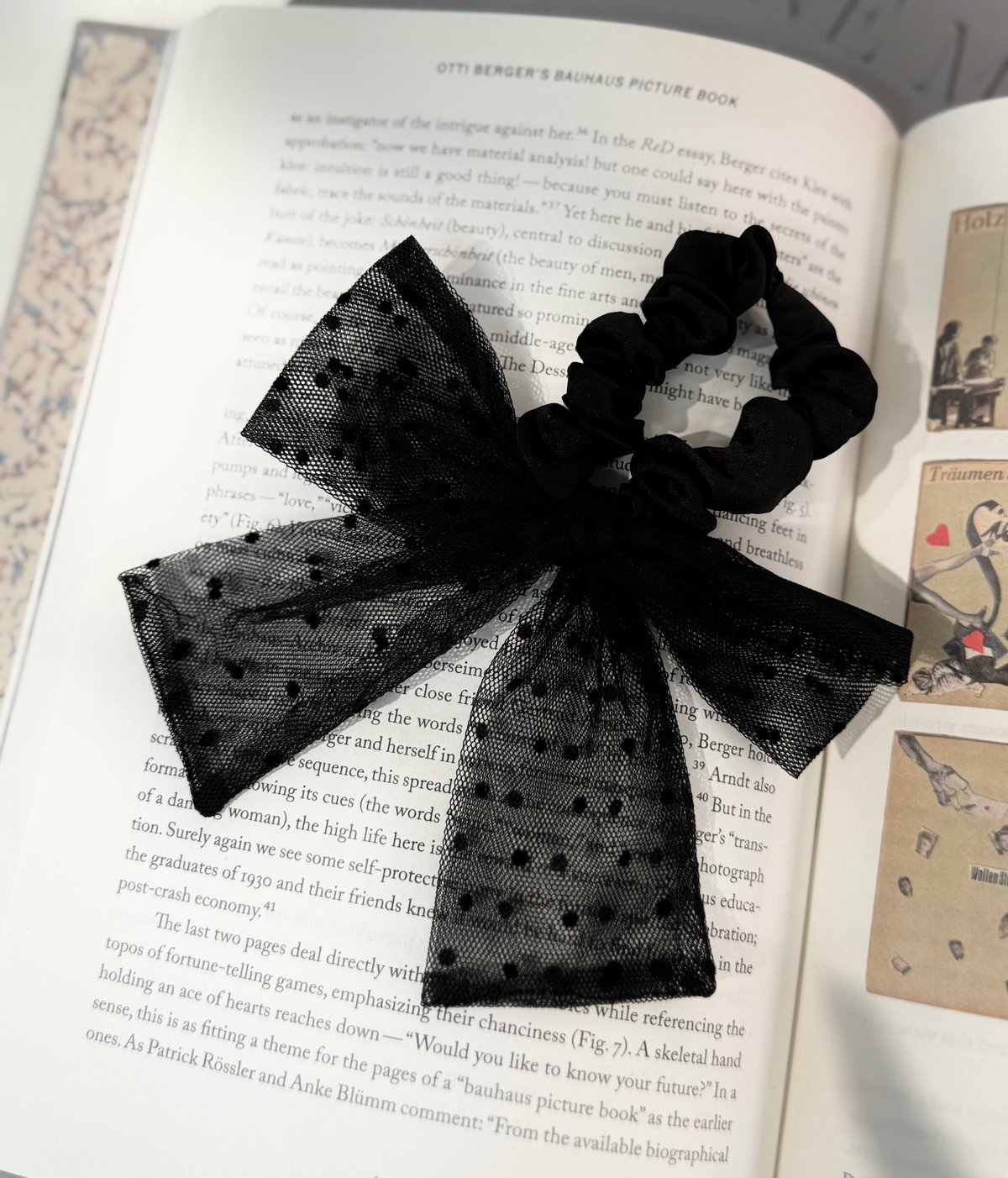 boohoo☆グリッターツイストリボンベアドレス airy bow chouchou | decollte_accessory