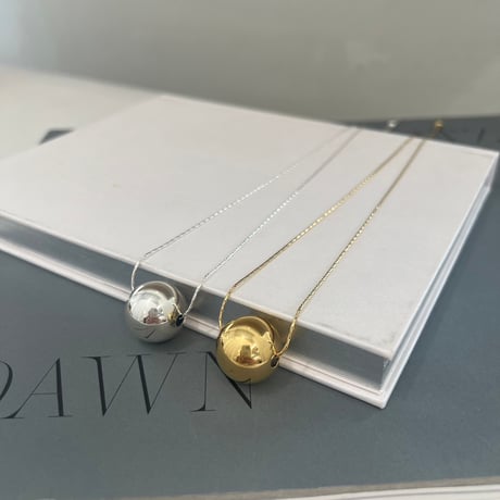 one ball necklace【silver925】