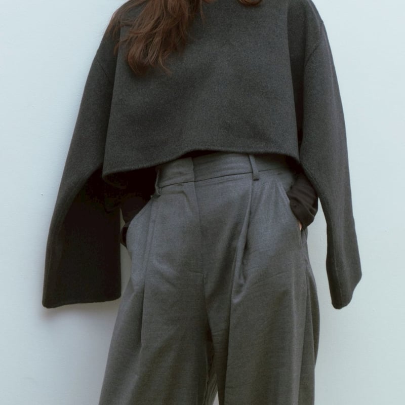 decollte_accessory デコルテアクセサリー　ポンチョ wool river poncho | decollte_accessory