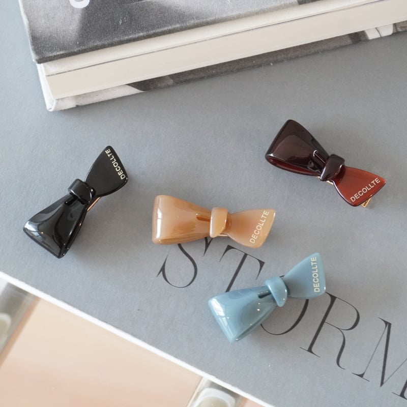 mini ribbon clip | decollte_accessory