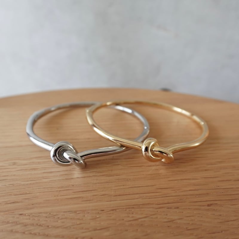 knot touch bangle | DECOLLTE ACCESSORY