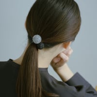 Swarovski ball hair tie