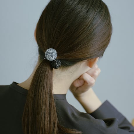 Swarovski ball hair tie