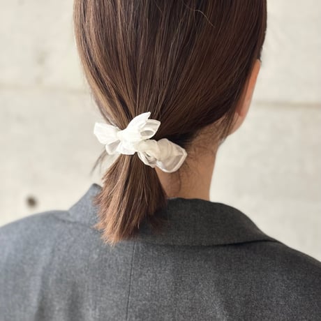 soft bow hair tie