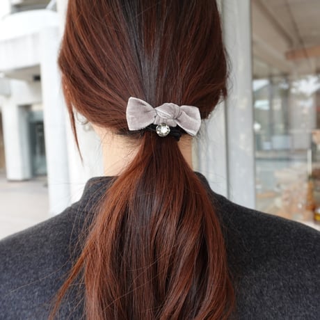 petit jewel ribbon tie