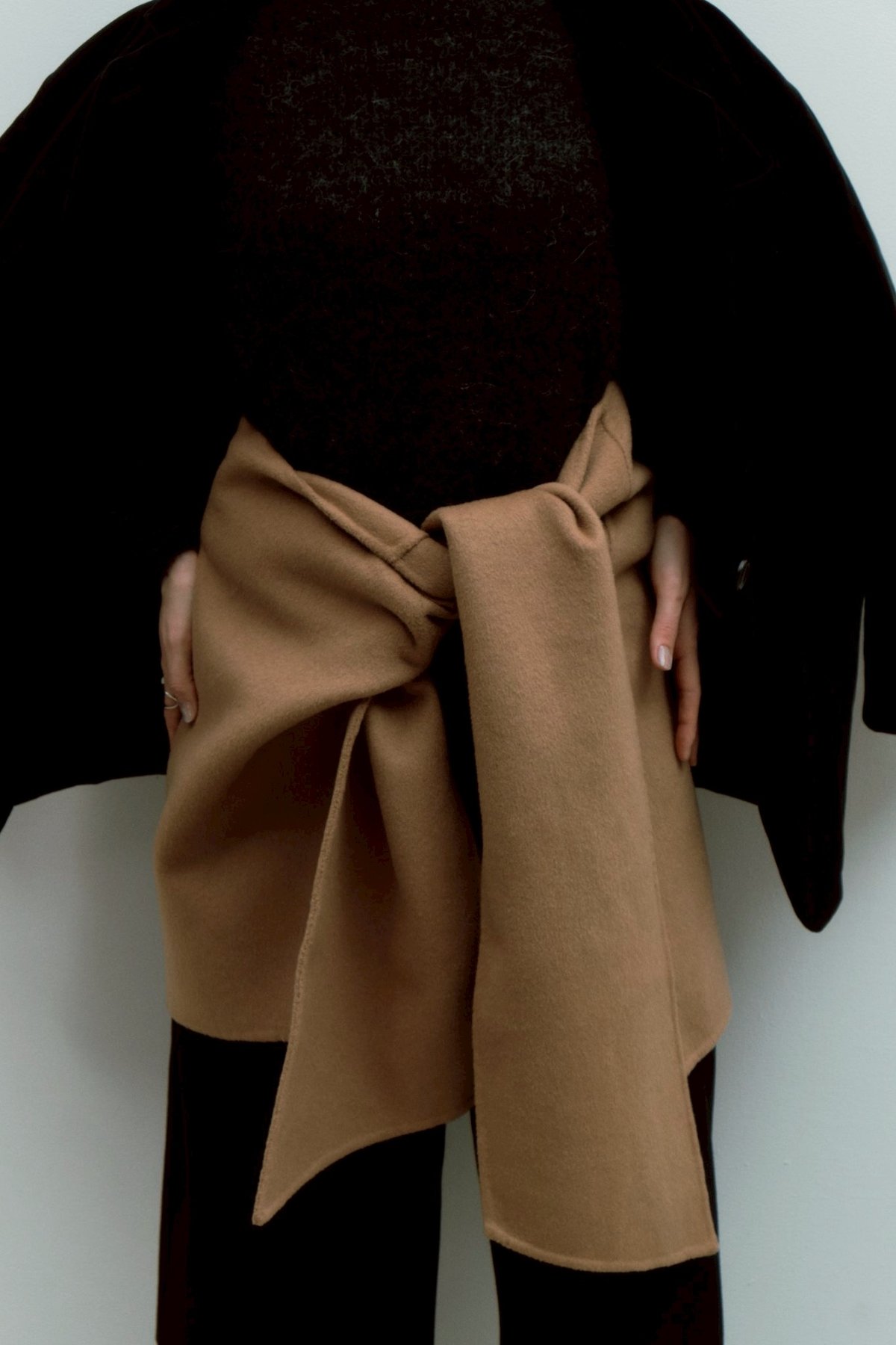 wool river stole | decollte_accessory