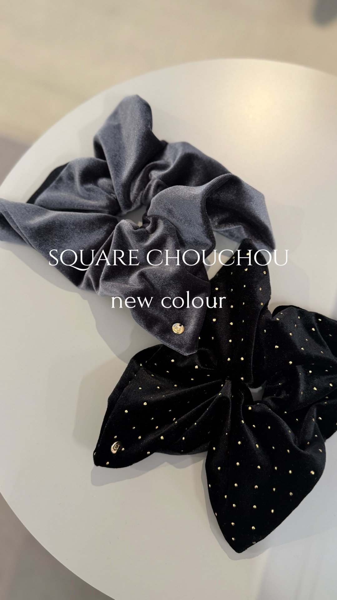 square chouchou | decollte_accessory