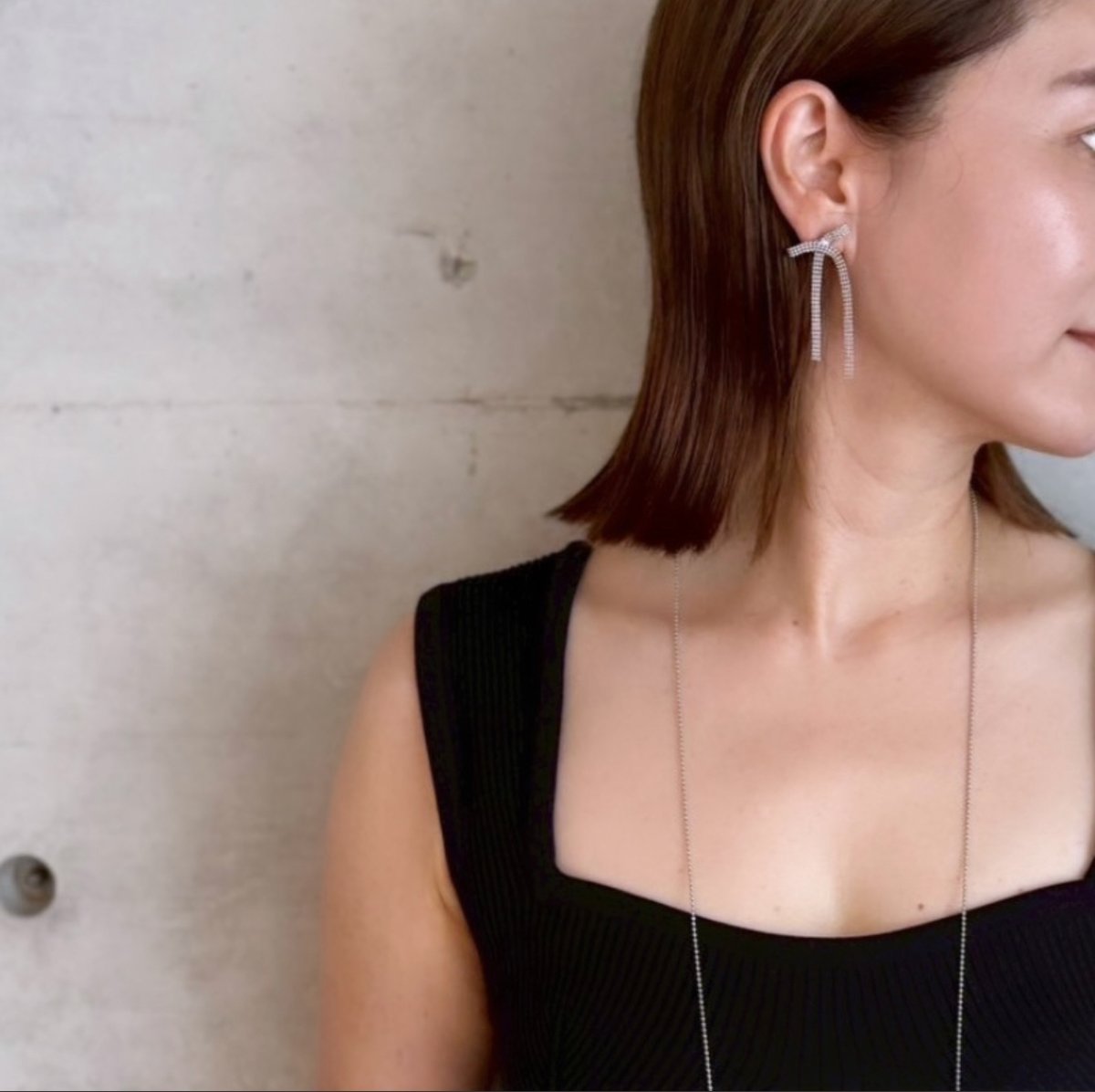 edge ribbon pierce | DECOLLTE ACCESSORY