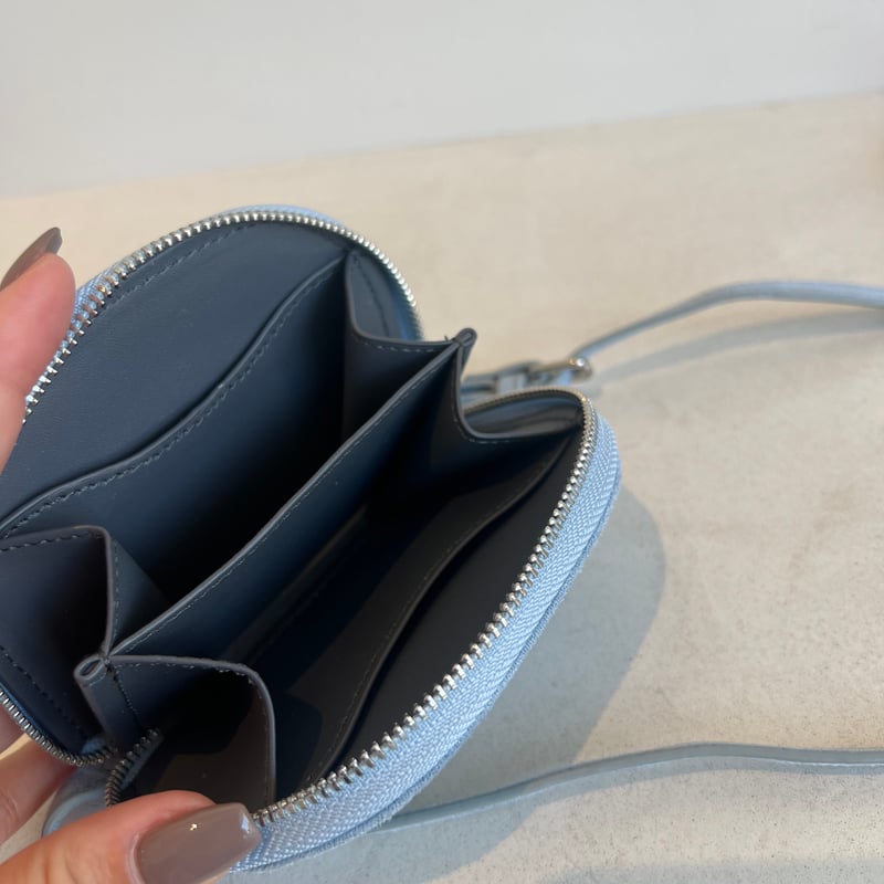 decollte accessory ショルダーミニポーチ 黒 shoulder mini pouch | decollte_accessory