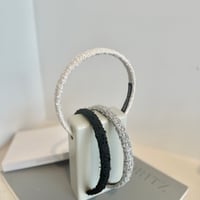 monotone tweed head band