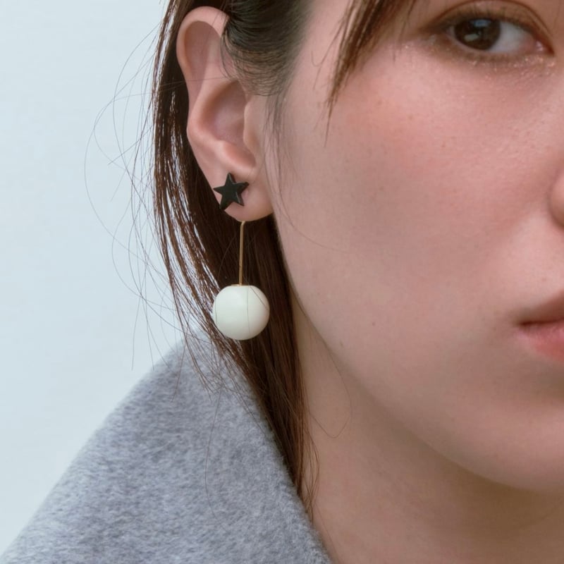 star drop pierce | decollte_accessory